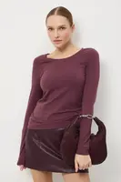 Tričko s dlouhým rukávem Medicine dámské, fialová barva