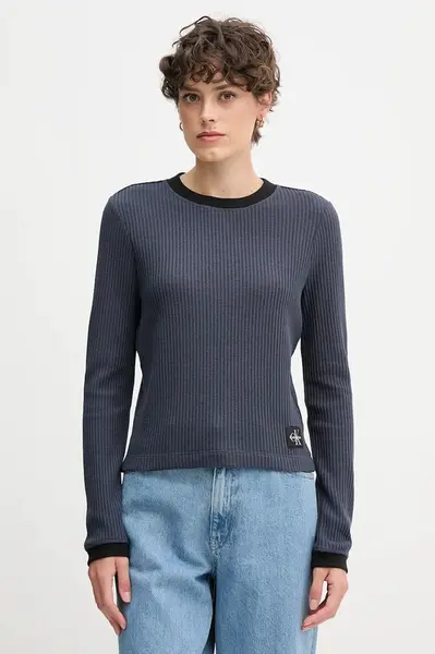 Calvin Klein Jeans Tričko s dlouhým rukávem Calvin Klein Jeans