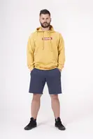 Nebbia Red Label mikina s kapucou 149, L, žlutá