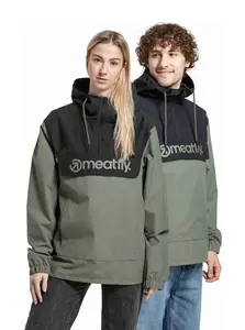 Meatfly unisex street bunda Noah Olive | Černá | Velikost S