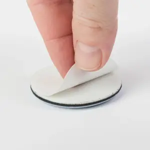 Kluzák univerzální Ø 30 mm, samolepící, šedý, 4 ks