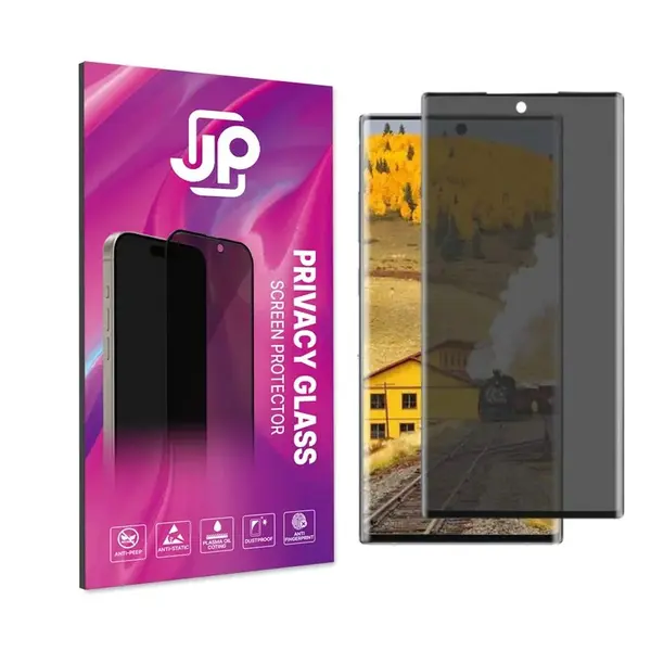 JP Privacy Tvrzené sklo, Samsung Galaxy S22 Ultra, černé