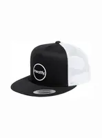 Meatfly kšiltovka Nevil Trucker Snapback Black | Černá | Velikost One Size