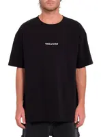 Volcom pánské tričko Stone Lse Sst Black | Černá | Velikost XL | 100% bavlna