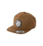 Meatfly kšiltovka Flanker Snapback Generation/Tan | Hnědá | Velikost One Size