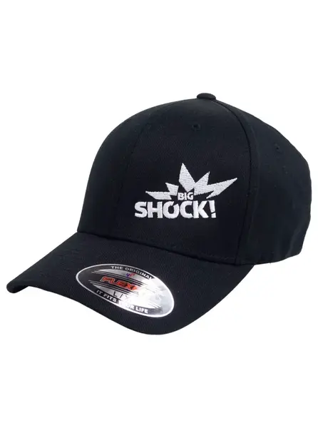 Meatfly kšiltovka Big Shock Flexfit Black | Černá | Velikost S/M