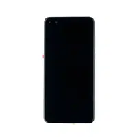 LCD + dotyk + přední  kryt pro Huawei P40 Lite, midnight black