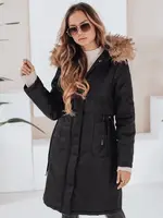 Damska kurtka zimowa parka FERNAYA czarna Dstreet
