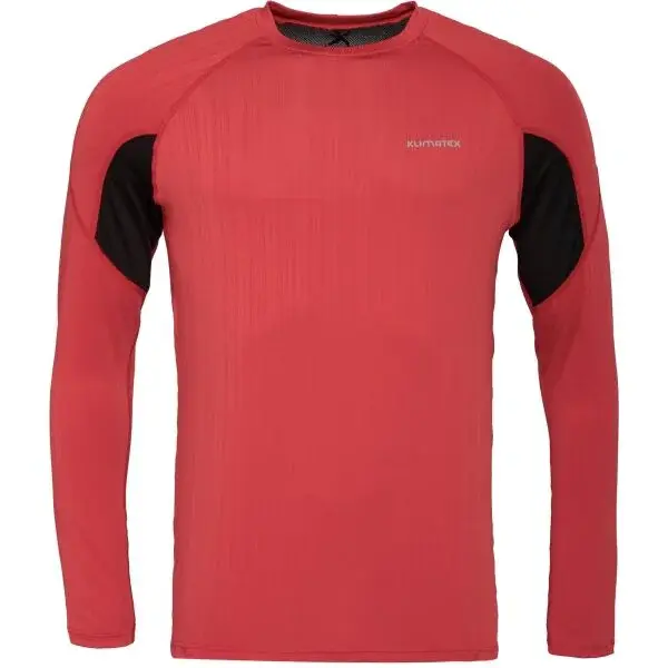 Klimatex MANOR Pánské funkční triko, červená, velikost