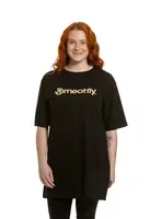 Meatfly dámské tričko Rory Black | Černá | Velikost XL | 100% bavlna
