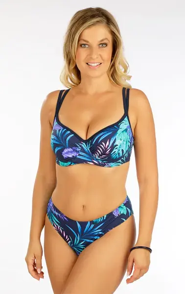 Plavkové kalhotky středně vysoké 6f005 litex 40