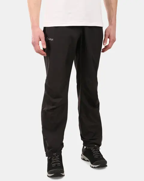 Pánské nepromokavé outdoorové kalhoty kilpi maules-m černá 3xl