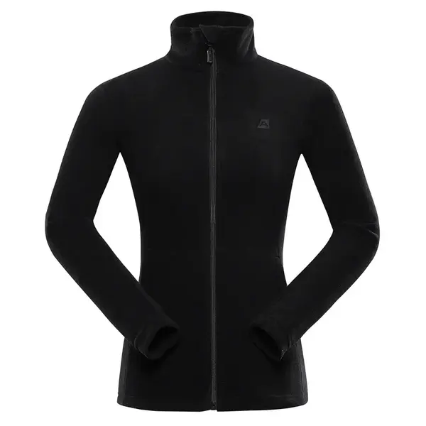 Dámská fleecová mikina alpine pro siusa 2 černá l