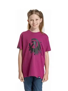 Meatfly dětské tričko Splash Raspberry | Růžová | Velikost 158 | 100% bavlna