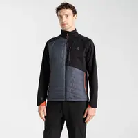 Pánská hybridní bunda dare2b mountaineer černá/šedá 3xl