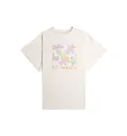 Roxy dámské tričko Sweet Flowers Snow White | Bílá | Velikost M