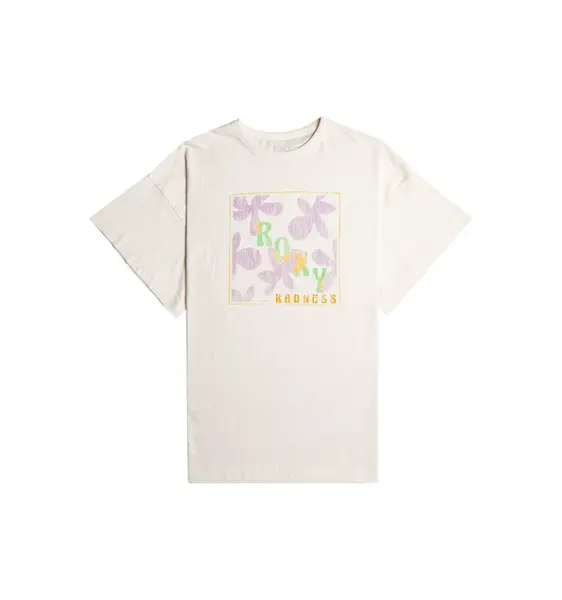 Roxy dámské tričko Sweet Flowers Snow White | Bílá | Velikost M