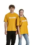 Unisex tričko meatfly domes žlutá l/xl