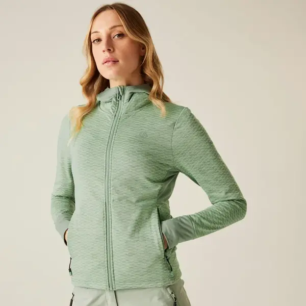 Dámská funkční mikina dare2b convey iv světle zelená 36