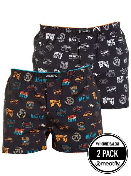 Pánské trenýrky meatfly agostino h černá l