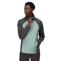 Pánská hybridní bunda regatta andreson vii černá/světle modrá m