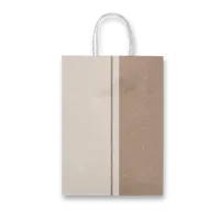 Dárková taška Sadoch Kraft White Stripe - 260 x 120 x 360 mm