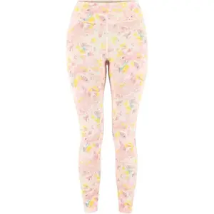 KARI TRAA VILDE RUNNING Dámské běžecké legíny, béžová, velikost