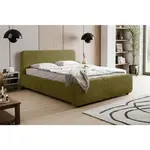MID.YOU ČALOUNĚNÁ POSTEL, 140/200 cm, zelená