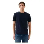 GAP V-EVERYDAY SOFT CREW - SOLID Unisex tričko, tmavo modrá, veľkosť