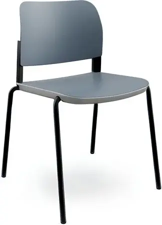 LD SEATING Konferenční židle DUO, DU-01-N1, černá kostra