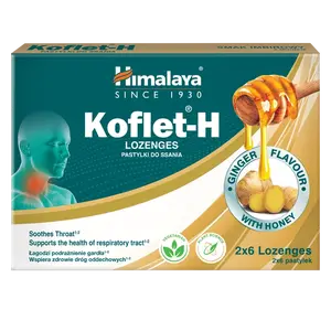 Himalaya Koflet H Ginger 12 pastilek