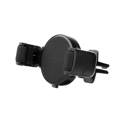 Univerzální držák FIXED Roll 2 Vent s uchycením do mřížky ventilace, černý
