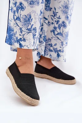 Dámské Espadrilky S Pletením Vinceza