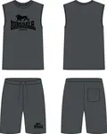 Lonsdale Men's sleeveless t-shirt & shorts set regular fit