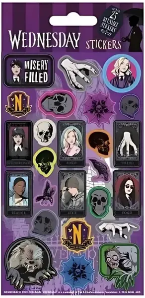 Wednesday samolepky