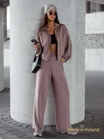 Resti Viscose Women's Tracksuit Set Long Waves