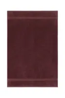 Bavlněný ručník BOSS LOFT Brownie 100 x 150 cm vínová barva