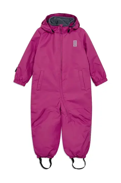 Dětská zimní kombinéza Lego LWJORI 721 růžová barva, 11010428
