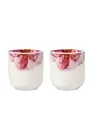 Sada pohárků Villeroy & Boch Rose Garden 290 ml 2-pack růžová barva