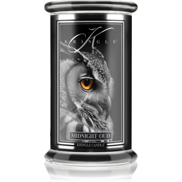 Kringle Candle Midnight Oud vonná svíčka 623 g