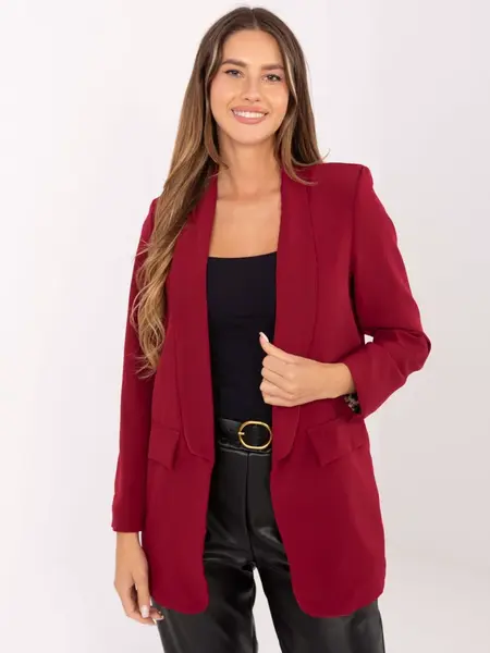 Blazer-DHJ-MA-18657-1.86-burgundy
