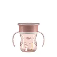 CHICCO Hrneček 360 Perfect X s držadly pink, 12m+ 200 ml