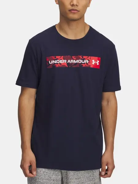 Pánské tričko Under Armour UA CAMO CHEST STRIPE SS - Pánské