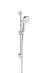 Hansgrohe Croma Select E - Sprchová súprava Vario EcoSmart 9 l/min 0,65 m, biela/chróm 26583400