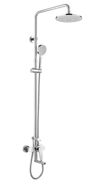 Mereo Eve - Sprchový set s vaňovou batériou, priemer 22 cm, chróm CBE60101SAE