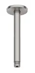 Duravit Příslušenství - Sprchové rameno stropní, 21 cm, kartáčovaný nerez UV0670025070