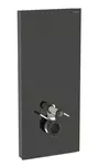 Geberit Monolith Plus - Sanitární modul pro závěsné WC, 114 cm, spodní přívod vody, sklo/černá 131.231.SJ.7