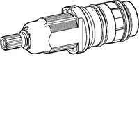 Hansa Náhradné diely - Termostatická kartuša bez uzatvárania 2.7 59913823