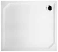 Gelco Vaničky - Sprchová vanička SARA z liateho mramoru, 1000×90 cm, biela HS10090