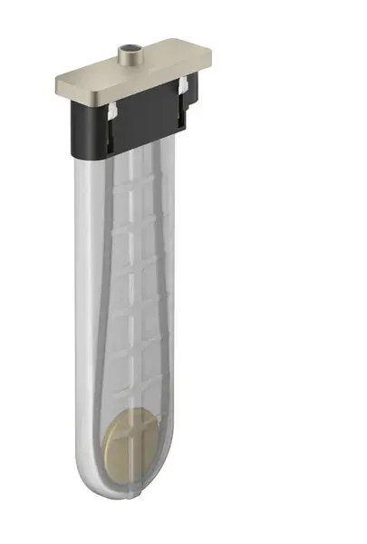 Axor sBox - Vrchní sada k vaně pro ruční sprchu, sBox, kartáčovaný nikl 28017820